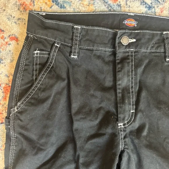 Dickies - Black Contrast Carpenter Pants - Picture 5 of 9
